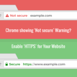 Les sites en HTTP identifiés comme « non-sécurisés » sur Chrome !